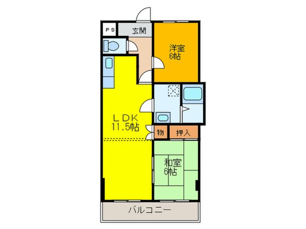 山本ワイズの物件間取画像